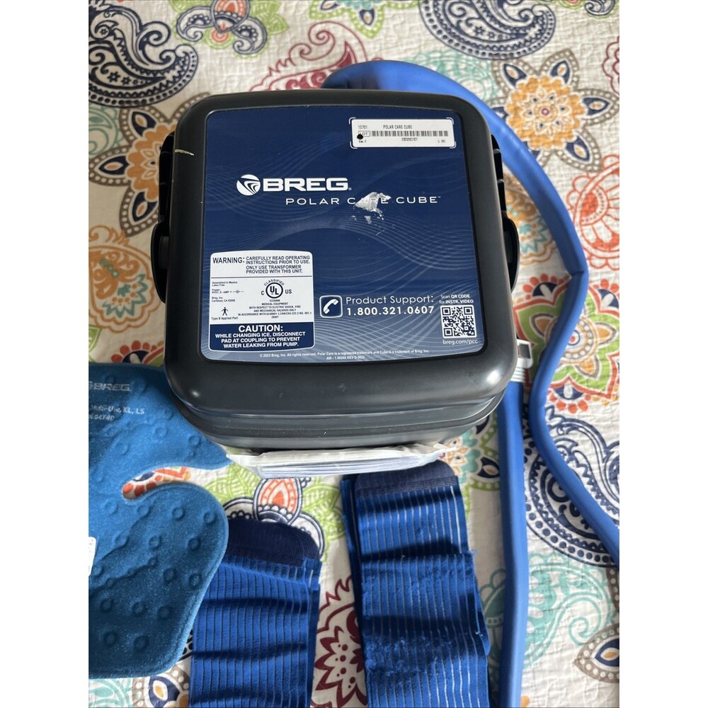 Breg Polar Care Cube Kit Cooler With Wrap-On Polar Multi Use XL - Picture 6 of 7